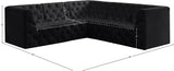 Tuft Velvet Modular Sectional - Deep Button Tufting, Stylish Design for Endless Configurations