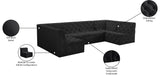 Tuft Velvet Modular Sectional - Deep Button Tufting, Stylish Design for Endless Configurations