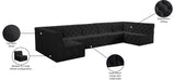 Tuft Velvet Modular Sectional - Deep Button Tufting, Stylish Design for Endless Configurations