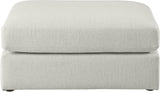 Beckham Contemporary Modular Ottoman - Soft Upholstered Design for Versatile Living Spaces