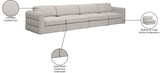 Beckham Modular Sofa - Contemporary Linen Textured Design for Infinite Configurations & Comfort