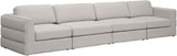 Beckham Modular Sofa - Contemporary Linen Textured Design for Infinite Configurations & Comfort