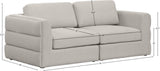 Beckham Modular Sofa - Contemporary Linen Textured Design for Infinite Configurations & Comfort