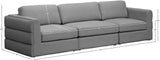 Beckham Modular Sofa - Contemporary Linen Textured Design for Infinite Configurations & Comfort