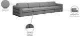 Beckham Modular Sofa - Contemporary Linen Textured Design for Infinite Configurations & Comfort