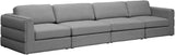 Beckham Modular Sofa - Contemporary Linen Textured Design for Infinite Configurations & Comfort