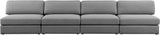 Beckham Modular Sofa - Contemporary Linen Textured Design for Infinite Configurations & Comfort