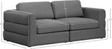Beckham Modular Sofa - Contemporary Linen Textured Design for Infinite Configurations & Comfort