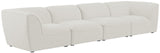 Miramar Modular Sofa - Luxurious Linen Texture, Contemporary Design, and Endless Configuration Options