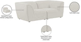 Miramar Modular Sofa - Luxurious Linen Texture, Contemporary Design, and Endless Configuration Options