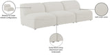 Miramar Modular Sofa - Luxurious Linen Texture, Contemporary Design, and Endless Configuration Options