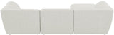 Miramar Modular Sectional: Luxurious Cream Linen Upholstery for Ultimate Comfort and Style