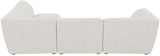 Miramar Modular Sectional: Luxurious Cream Linen Upholstery for Ultimate Comfort and Style