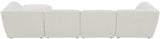 Miramar Modular Sectional: Luxurious Cream Linen Upholstery for Ultimate Comfort and Style