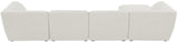 Miramar Modular Sectional: Luxurious Cream Linen Upholstery for Ultimate Comfort and Style