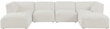 Miramar Modular Sectional: Luxurious Cream Linen Upholstery for Ultimate Comfort and Style