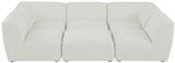 Miramar Modular Sectional: Luxurious Cream Linen Upholstery for Ultimate Comfort and Style