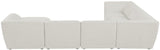 Miramar Modular Sectional: Luxurious Cream Linen Upholstery for Ultimate Comfort and Style