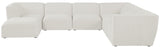 Miramar Modular Sectional: Luxurious Cream Linen Upholstery for Ultimate Comfort and Style