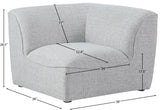 Miramar Modular Corner Chair - Stylish, Durable Design with Soft Upholstery for Ultimate Comfort