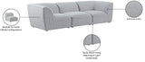 Miramar Modular Sofa - Luxurious Linen Texture, Contemporary Design, and Endless Configuration Options