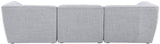 Miramar Modular Sofa - Luxurious Linen Texture, Contemporary Design, and Endless Configuration Options