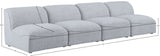 Miramar Modular Sofa - Luxurious Linen Texture, Contemporary Design, and Endless Configuration Options