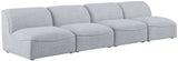 Miramar Modular Sofa - Luxurious Linen Texture, Contemporary Design, and Endless Configuration Options