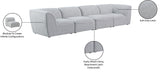 Miramar Modular Sofa - Luxurious Linen Texture, Contemporary Design, and Endless Configuration Options