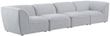 Miramar Modular Sofa - Luxurious Linen Texture, Contemporary Design, and Endless Configuration Options