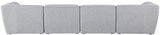 Miramar Modular Sofa - Luxurious Linen Texture, Contemporary Design, and Endless Configuration Options