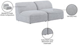 Miramar Modular Sofa - Luxurious Linen Texture, Contemporary Design, and Endless Configuration Options