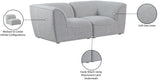 Miramar Modular Sofa - Luxurious Linen Texture, Contemporary Design, and Endless Configuration Options
