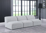 Miramar Modular Sofa - Luxurious Linen Texture, Contemporary Design, and Endless Configuration Options
