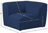 Miramar Modular Corner Chair - Stylish, Durable Design with Soft Upholstery for Ultimate Comfort