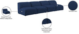Miramar Modular Sofa - Luxurious Linen Texture, Contemporary Design, and Endless Configuration Options