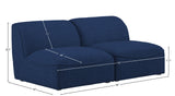 Miramar Modular Sofa - Luxurious Linen Texture, Contemporary Design, and Endless Configuration Options