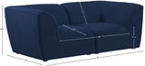 Miramar Modular Sofa - Luxurious Linen Texture, Contemporary Design, and Endless Configuration Options