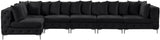Tremblay Velvet Modular Sectional Sofa - Stylish Deep Button Tufting & Gold Chrome Legs Included