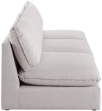 Mackenzie Modular Sofa: Versatile Seating with Soft Linen Texture for Stylish Contemporary Spaces