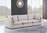 Mackenzie Modular Sofa: Versatile Seating with Soft Linen Texture for Stylish Contemporary Spaces
