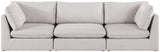 Mackenzie Modular Sofa: Versatile Seating with Soft Linen Texture for Stylish Contemporary Spaces