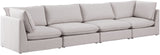 Mackenzie Modular Sofa: Versatile Seating with Soft Linen Texture for Stylish Contemporary Spaces