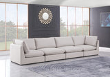 Mackenzie Modular Sofa: Versatile Seating with Soft Linen Texture for Stylish Contemporary Spaces