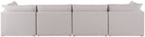 Mackenzie Modular Sofa: Versatile Seating with Soft Linen Texture for Stylish Contemporary Spaces