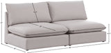 Mackenzie Modular Sofa: Versatile Seating with Soft Linen Texture for Stylish Contemporary Spaces