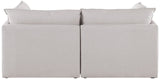 Mackenzie Modular Sofa: Versatile Seating with Soft Linen Texture for Stylish Contemporary Spaces