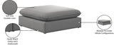 Mackenzie Contemporary Ottoman – Elegant Modular Design with Soft Upholstery for Stylish Spaces