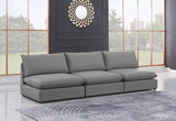 Mackenzie Modular Sofa: Versatile Seating with Soft Linen Texture for Stylish Contemporary Spaces