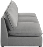Mackenzie Modular Sofa: Versatile Seating with Soft Linen Texture for Stylish Contemporary Spaces